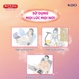Mặt nạ mắt làm ấm, giúp giảm mỏi mắt,giảm khô,  thư giãn mắt và ngủ ngon KAO  Nhật Bản - Hương lá rừng