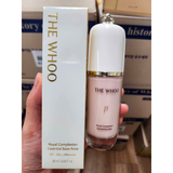 Kem Lót Hiệu Chỉnh Sắc Da THE WHOO Royal Complexion Essential Base (Pink / Blue)