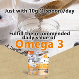 Hạt Chia bổ sung chất xơ và Axit béo Omega 3 giúp khoẻ ruột và giãm mở hỗ trợ giãm cân Fine Japan Superfood & Ecology Chia Seeds