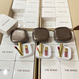 Set Son Dưỡng Môi Đông Y Whoo Gongjinhyang Mi Glow Lip Balm Special Set - Màu Wine Red tặng son kem lì số 1 màu Hồng Rose pink