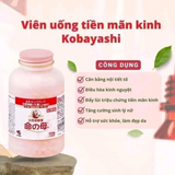 Viên uống điều hoà nội tiết tố và giãm khó chịu trong thời kỳ tiền mãn kinh Kobayashi Nhật Bản