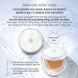 Set Phấn Nước Dưỡng Trắng Whoo Radiant White Moisture Cushion Foundation (Tone 21 - Tặng Kèm 2 Lõi)