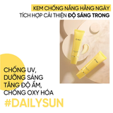 Set Kem Chống Nắng Cấp Ẩm Dưỡng Da Đa Chức Năng OHUI Miracle Toning Daily Sun SPF50+/PA+++