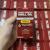Viên Uống Dầu Nhuyễn Thể Hỗ Trợ Trí Não, Làm Đẹp Da, Tăng Cường Sức Khỏe Super Omega 3 Krill Oil 2000mg Eikenbi