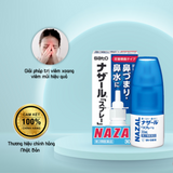 Xịt thông mũi trị nghẹt mũi và sổ mũi Sato Nazal Nhật Bản.