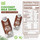 Sữa Dừa Vị Socola Đen Cocoxim Coconut Milk Dark Chocolate