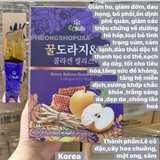 Thạch collagen tinh chất nước ép Lê  Hồng sâm Mật ong EL Nutri Premium