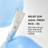 Kem Chống Nắng Trong Suốt Beauty of Joseon Relief Sun Aqua-Fresh Rice + B5