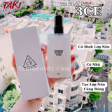 Xịt khoáng Khoá lớp Makeup 3CE Có Nhũ Tạo Hiệu Ứng Nền Căng Bóng.