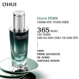 Tinh chất chống lão hóa sớm đa tầng OHUI Prime Advancer De-Aging Ampoule Serum mini size 20ml - KHÔNG HỘP - OHUI XANH