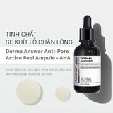 Tinh chất thu nhỏ lỗ chân lông AHA giúp làn da mịn màng CNP Derma Answer Anti-Pore Peel AHA Ampule