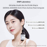 Tinh chất thu nhỏ lỗ chân lông AHA giúp làn da mịn màng CNP Derma Answer Anti-Pore Peel AHA Ampule