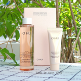 Set Dầu tẩy trang + Sữa rửa mặt sạch sâu OHUI Miracle Moisture Cleansing Oil Special Set