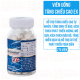 Viên Uống hỗ trợ tăng trưởng chiều cao, kích thích hormone tăng trưởng, tăng cường tổng hợp dưỡng chất trong cơ thể GH Creation EX Nhật Bản