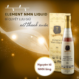 Nước uống  NMN collagen trẻ hoá da, ngăn ngừa lão hoá, dưỡng ẩm Element NMN Liquid ( CHAI HÌNH MÀU VÀNG NHẠT)