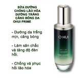 Combo sữa dưỡng và nước cân bằng da OHUI Prime Advancer minisize 20ml - KHÔNG HỘP - OHUI XANH