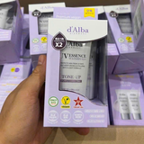 Set Kem Chống Nắng Nâng Tone Tím D'Alba Waterfull Tone-Up Sun Cream Purple SPF50+ PA++++ (2 x 50ml)