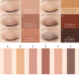 Bảng Phấn Mắt 6 Màu Eyeshadow Palette Nội Địa Nhật Ryochan Mall Beautiful - Màu 02 Sắc hồng dễ thương, ngọt ngào.