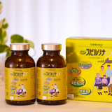 Viên uốn tảo xoắn vàng giải độc cơ thể, cung cấp dinh dưởng bổ máu Spirulina EX Nhật Bản