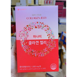 Thạch Collagen LG Hanami 1,500mg Collagen thủy phân lấp đầy độ đàn hồi, độ ẩm và sức sống cho cơ thể, mang lại làn da săn chắc - Vị bưởi
