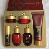 Bộ dưỡng da bổ sung dưởng chất chống lão hóa, chống nhăn cao cấo Whoo Jinyulhyang Jinyul Special Set - Mini whoo đỏ 6 SP