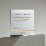 Mặt Nạ Thạch Nâng Cơ Và Chống Lão Hóa WellDerma Premium Sapphire Collagen Impact Fitting Maák - Trắng