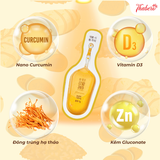 Nghệ nano đông trùng curcumin 365 premium Hàn Quốc  tăng sức đề kháng hỗ trợ tiêu hóa giúp tăng sức khoẻ cơ bắp giảm viêm và đau nhức cải thiện làn da sáng mịn