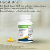 Viên uống bổ sung Omega 3 Fatt Acids EPA & DHA hỗ trợ tim mạch, chức năng não bộ Herbalifeline Herbalife