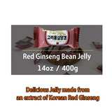 Kẹo dẻo nhân sâm đậu đỏ ít ngọt  Korean Red Ginseng Bean Jelly