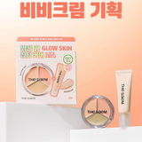 Che Khuyết Điểm và Triệt Sắc The Saem Cover Perfection Triple Pot Concealer Glow - Màu 21N