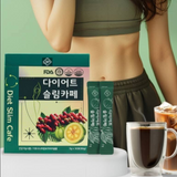 Cafe bứa hỗ trợ giảm cân, đốt cháy mỡ thừa, giảm hấp thu chất béo và tăng cường sức khoẻ Diet Slim Cafe 다이어트 슬림 카페