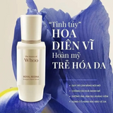 Serum Tinh Chất Whoo cấp ẩm, trẻ hoá, cải thiện nếp nhăn và tái tạo làn da  Royal Regina Energetic Repair