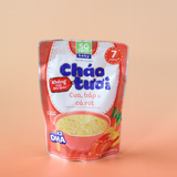 Cháo tươi Baby cua, bắp & cà rốt SG Food bổ sung X2 DHA