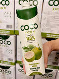 Nước Dừa Tươi 100% Coco Town Natural Coconut Water( 1000ml): HSD:2027/01/19