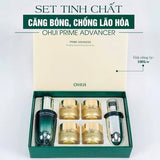 Set Tinh chất chống lão hóa sớm đa tầng OHUI Prime Advancer De-Aging Ampoule Serum Tặng 4 Kem Mắt Ohui The First 5ml.