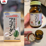 Viên uống Tảo Fucoidan  hỗ trợ tăng khág thể và  điều trị ung thư Orihiro Fucoidan 90 viên