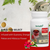 Trà thảo mộc Atiso đỏ và chanh dây giúp tăng năng lượng  Herbalife N-R-G Tea 60g