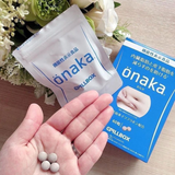 Combo 03 hộp viên uống giảm mỡ bụng Onaka Pillbox 120 viên - Tặng 01 hộp viên uống giảm hấp thu đường Pillbox Lovet S+
