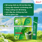 Nước ép lúa mạch non bổ sung chất xơ và vitamin  dinh dưỡng giải độc  sạch ruột , giảm táo bón và làm đẹp da tăng kháng thể  Nhật Bản Ukiyo LAB Japanese Barley Grass Green Juice