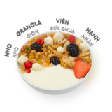Ngũ Cốc Nướng Phồng Granola Mix Hạt Hạnh Nhân - Vị Nguyên Bản (Original)