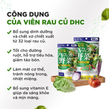 Viên uống bổ sung rau củ quả tổng hợp DHC Premium 60 ngày