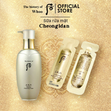 Sample Sữa rửa mặt tái sinh da, chống lão hoá Whoo Cheongidan Radiant Cleansing Foam (120 tép x 1ml =120ml)