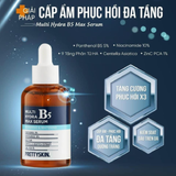 Serum B5 phục hồI da dưỡng trắng, chống nhăn cấp ẩm dành cho mọi loại da  Prettyskin Multi Hydra B5 Max Serum - Chai xanh đậm
