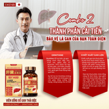 Viên uống bổ gan, thải độc gan Liver Extract + Ornithine EX 1400 Eikenbi - HSD: 2026/11 ( MUA 2 TẶNG 1 )