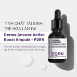 Set 02 chai Tinh Chất PDRN cá hồi dưỡng da căng bóng, trẻ trung, làm đều màu da CNP Derma Answer Active Boost AmpulePDRN cá hồi