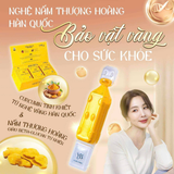 Tinh Chất Nghệ & Nấm Thượng Hoàng tăng cường sức khoẻ, làm đẹp da Sahwang Gold Curcumin 168