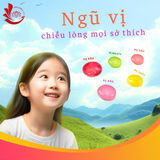 Kẹo Dẻo Bóc Vỏ My Style 5 Vị Trái Cây Tổng Hợp - dâu, nho sữa, vải, xoài, đào