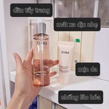 Set Dầu tẩy trang + Sữa rửa mặt sạch sâu OHUI Miracle Moisture Cleansing Oil Special Set