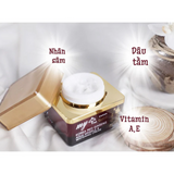 Kem dưỡng hồng sâm dưỡng trắng da, cung cấp độ ẩm & đàn hồi da My Gold Korea Red Ginseng Aqua Wrinkle & Whitening Cream - Kem sâm vuông