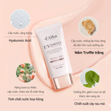 Set Kem Chống Nắng Nâng Tone Hồng d'Alba Waterfull Tone-Up Sun Cream SPF50+ PA++++ (2 x 50ml) - MÀU HỒNG